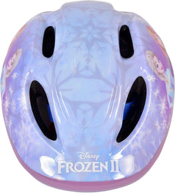 Volare Disney Frozen Fietshelm - Hoofdomtrek 52-56 cm - Blauw