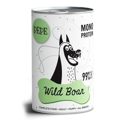 Natvoer Paka Zwierzaka Pepe Wild Boar Wild zwijn 400 g