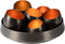 Atmooz - Tafelschaal Basanti - Inclusief 6 kleine schalen - Decoratie - Rond - Geborsteld brons - Koper/goud binnenin - Hoogte 16cm - Metaal