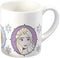 Totum Disney Frozen - Inkleurbeker keramiek - Inclusief verf en penseel - Wit