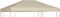 vidaXL - Prieeldak - 310 - g/m² - 4x3 - m - beige