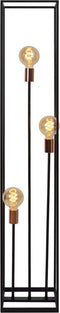 Lucide ARTHUR - Vloerlamp - 3xE27 - 140 cm - Zwart