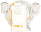 Nedis Seriële Kabel - D-SUB 9-Pins Male - D-SUB 9-Pins Male - Vernikkeld - 2.00 m - Rond - PVC - Ivoor - Label