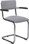 Tomorrow Conferentiestoel Zonder Armleuningen Antraciet Stof
