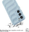 iMoshion Hoesje Geschikt voor Samsung Galaxy S23 Hoesje Siliconen - iMoshion EasyGrip Backcover - Lichtblauw