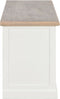 vidaXL - Tv-meubel - 90x30x40 - cm - hout - wit