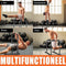 DH FitLife Dip Bars - Dip Station Verstelbaar 80-90 cm - Parallettes Calisthenics Krachttraining - Zwart