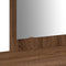 vidaXL - Wandkaptafel - in - Bruin - Eiken - 100x40x70 - cm