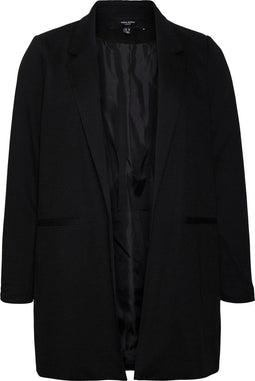 VERO MODA VMVERINA - Blazer - Regular fit - Kleur: Zwart - Maat 44