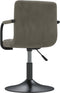 vidaXL - Eetkamerstoelen - draaibaar - 2 - st - fluweel - lichtgrijs