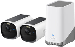eufy eufyCam E40 - 2-Cam Kit - 2K QHD Max Color Vision BionicMind AI