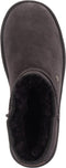 Warmbat Conner - Heren Sloffen - Suède met Merino schapenwol - Chocoladebruin