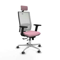 Horna Traslack Piqueras y Crespo 2D086G2 - Bureaustoel - Hoofdsteun en verstelbare hoogte - Roze