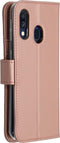 Accezz Samsung Galaxy A40 - Wallet Softcase Bookcase - 3 pashouders - Roze