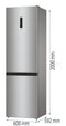 Gorenje NRK620B61X4OT - Koelvriescombinatie - No frost - Energieklasse B