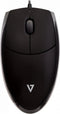 V7 MV3000010 - Muis - 3 knoppen - 1000 DPI - Zwart