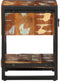 vidaXL - Nachtkastje - 35x34x45 - cm - massief - gerecycled - hout - meerkleurig
