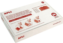 Boek Case Apli 100 Stuks 31 x 53 cm Transparant (100 Stuks)