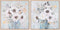 Schilderij Home ESPRIT Shabby Chic Vaas 70 x 3,5 x 70 cm (2 Stuks)
