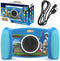 Accutime Interactieve Kindercamera Sonic - 5MP Foto, 1080p Videoresolutie, 4-Voudige Zoom, 5 Grappige Filters En Speciale Effecten, 4 Coole Games, 2-in-1 Scherm - Met Micro SD-kaart - Vanaf 3 Jaar