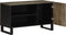 vidaXL - Tv-meubel - 80x33x46 - cm - massief - mangohout - zwart