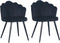 PoleWolf - Crown stoel - Zwart - Actie - Set van 2
