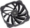 Silverstone Shark Force 160 - Ventilator 160mm - Fluid Bearing - 38,1dB(A)