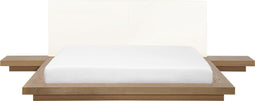 Beliani ZEN - Waterbed - Lichte houtkleur - MDF