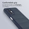 iMoshion Hoesje Geschikt voor Samsung Galaxy A13 (4G) Hoesje Siliconen - iMoshion EasyGrip Backcover - Donkerblauw