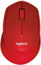 Logitech M330 Silent Plus - Draadloze Muis - 90% stiller - Rood