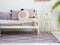 Wanddecoratie - pom pom - slinger - wandslinger - kinderkamer - meisjeskamer - roze - Lorena Canals - 170cm