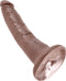 Pipedream King Cock realistische dildo 7 Inch Cock bruin - 7,83 inch