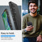 Spigen Liquid Air - Soft case - Air Cushion Technologie - Zwart