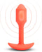 B-Vibe - Vibrerende Snug Plug 1 (S) Oranje