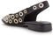 POSH by Poelman JULIE - Slingbacks - Gouden ringen - Zwart - Maat 40