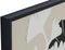 Schilderij Home ESPRIT Wit Zwart Beige Blad van een plant Stads 63 x 4,3 x 93 cm (2 Stuks)