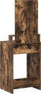 vidaXL - Kaptafel - met - Laden - - - Gerookt - Eiken, - 50x41x140 - cm