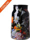 Melkbus vaas Stilleven - Zwart - Keramiek - 30 cm