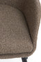 Light & Living - Eetkamerstoel LEONE - 59x58.5x82cm - Bruin - Set van 2