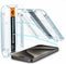Spigen AGL06872 - Screen Protector - 9H gehard glas - iPhone 15 Pro Max