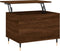vidaXL - Salontafel - 60x44,5x45 - cm - bewerkt - hout - bruin - eikenkleur