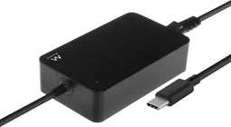 Ewent EW3980 - USB-C laptop oplader - 65W met Power Delivery - kabellengte 2,75m