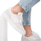 PS Poelman KEVIN - Heren sneakers - Leer en suede - Wit - 42
