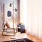 Dyberg Larsen Ocean - Vloerlamp - Retro design - Beige/Brass