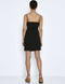 NOISY MAY NMCLARA STRAP SHORT DRESS - Spaghettibandjes - Zijsplit - Maat XL