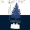 Arti Casa Kerstboom Standaard - Kerstboomvoet - Geschikt voor bomen tot 2,6 meter - Diameter 40 cm