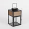 House of Seasons Saga Lantaarn - L19 x B18,5 x H30 cm - Zwart