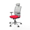 Piqueras y Crespo 1B086G2 - Bureaustoel - Verstelbare hoogte 50-62 cm - Rood