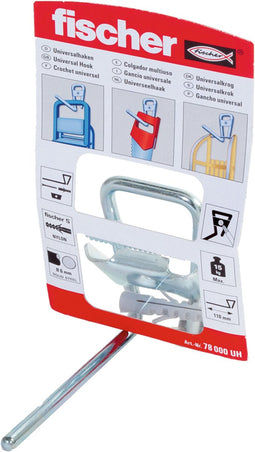 Fischer 078000 universele haak UH metaal 1 stuk