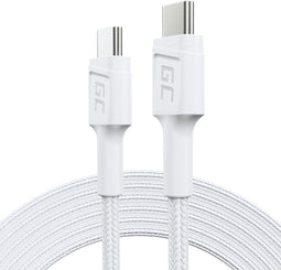 Green Cell KABGC29W USB-kabel 2 m USB 3.2 Gen 1 (3.1 Gen 1) USB C Wit